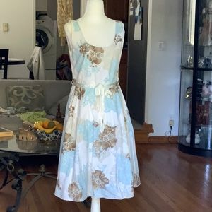 Pretty Lapis cotton summer dress